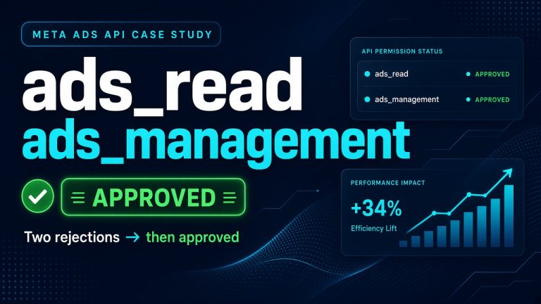 ads_read and ads_management permissions approved case study