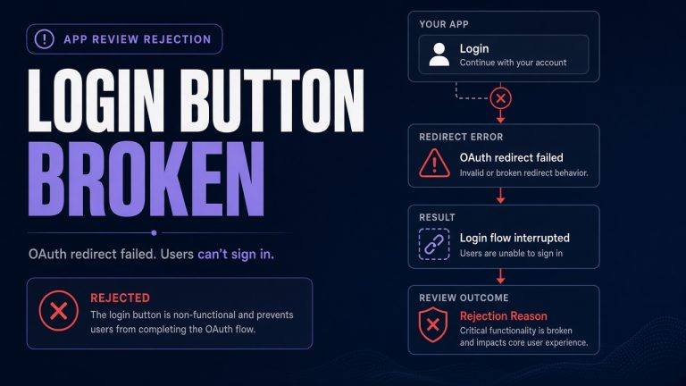 facebook login button is broken