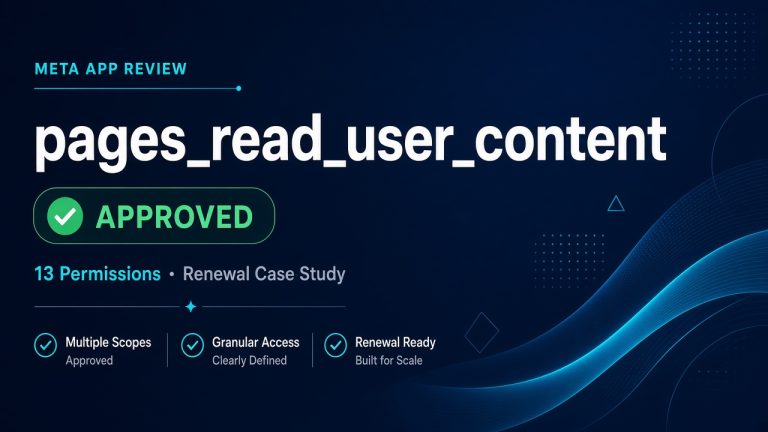 pages_read_user_content 13 permissions approved case study